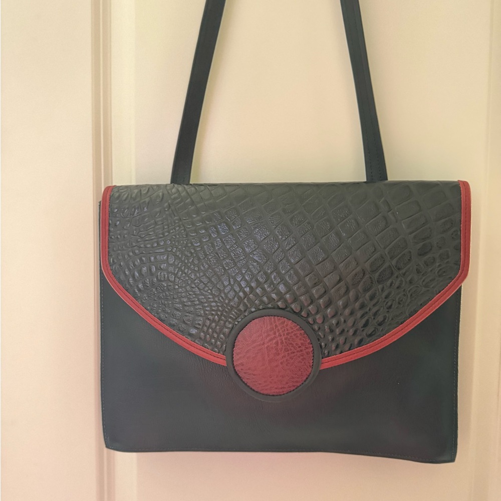 Limited Addition Harvey Greenwald Genuine Italian Leather Messenger Bag